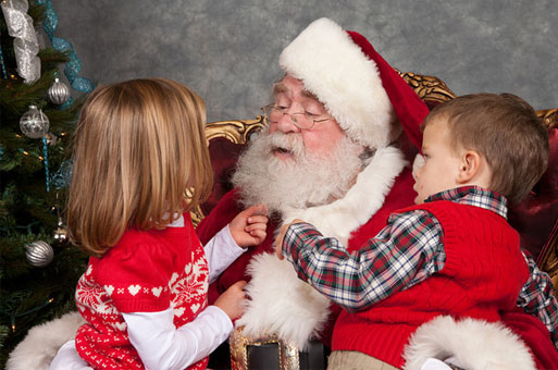 Santa Claus, Real Beard, Real Bearded, Dallas, Fort Worth