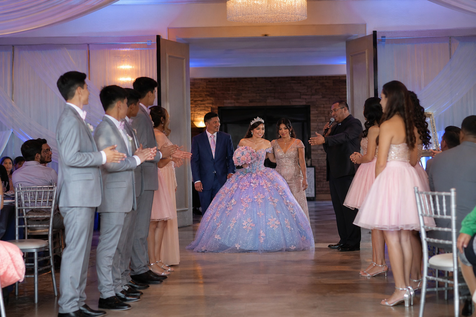 Quinceanera entertainment for a Dallas Fort Worth grand entrance